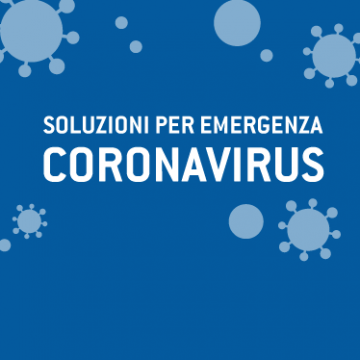 Soluzioni emergenza Coronavirus