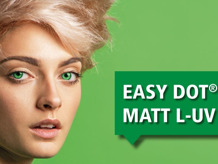 easy dot® diventa “green”: nasce easy® dot PET matt L-UV